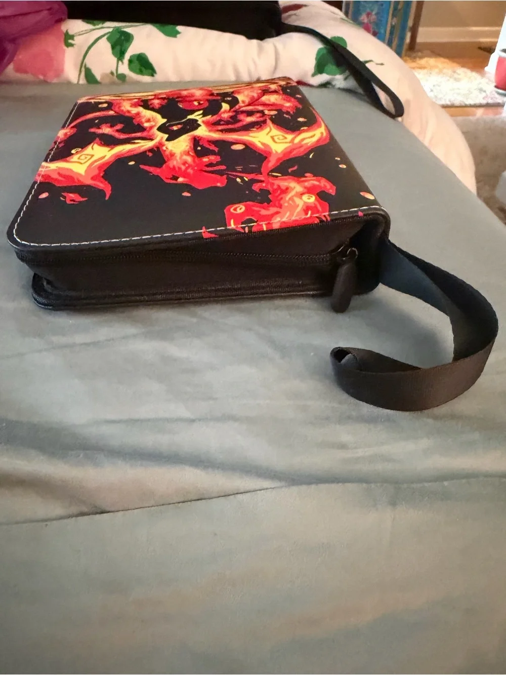 Charizard Fire Pokemon & Blastoise & Squirtle Pokemon 4 pocket Zip Up Binder
